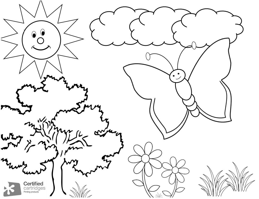 Download Tales of Mommyhood: Summer Colouring Sheet Printable