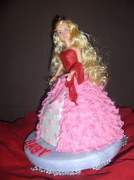 bolo barbie