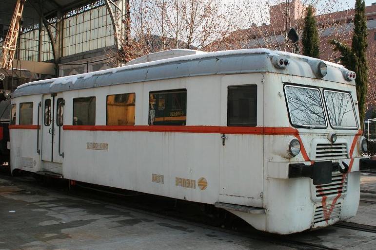 Día del Tren - PC Ferroviario - Automotor 9121 Zaragoza