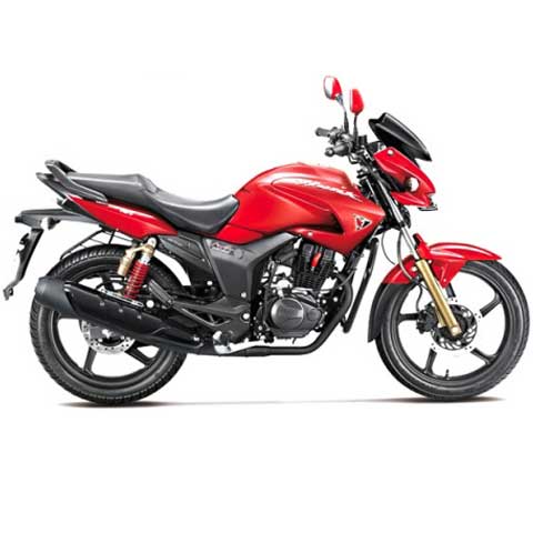 Hero Hunk Double Disc Bike Red Color 