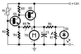 12V Fan Temperature-Controller