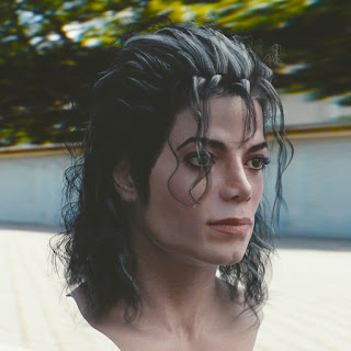 3d model Michael Jackson head
