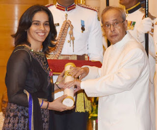 Saina Nehwal Padma Bhushan