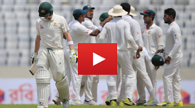 Bangladesh beat Australia on day 4 of first Test at Dhaka stadium