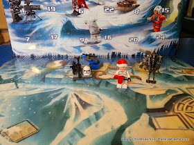 LEGO Star Wars Advent Calendar Day 5 Stormtrooper hat stand and gun rack