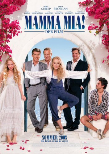 mamma mia movie poster. mamma mia movie location