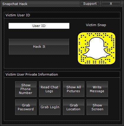 برنامج تهكير سناب شات