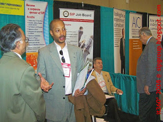 SIP Booth at the it360 Show, April 2008