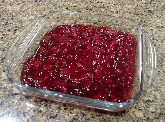 Quick and easy dessert made with only 3 ingredients!  Swap out the raspberry for blueberry or blackberry pie filling.