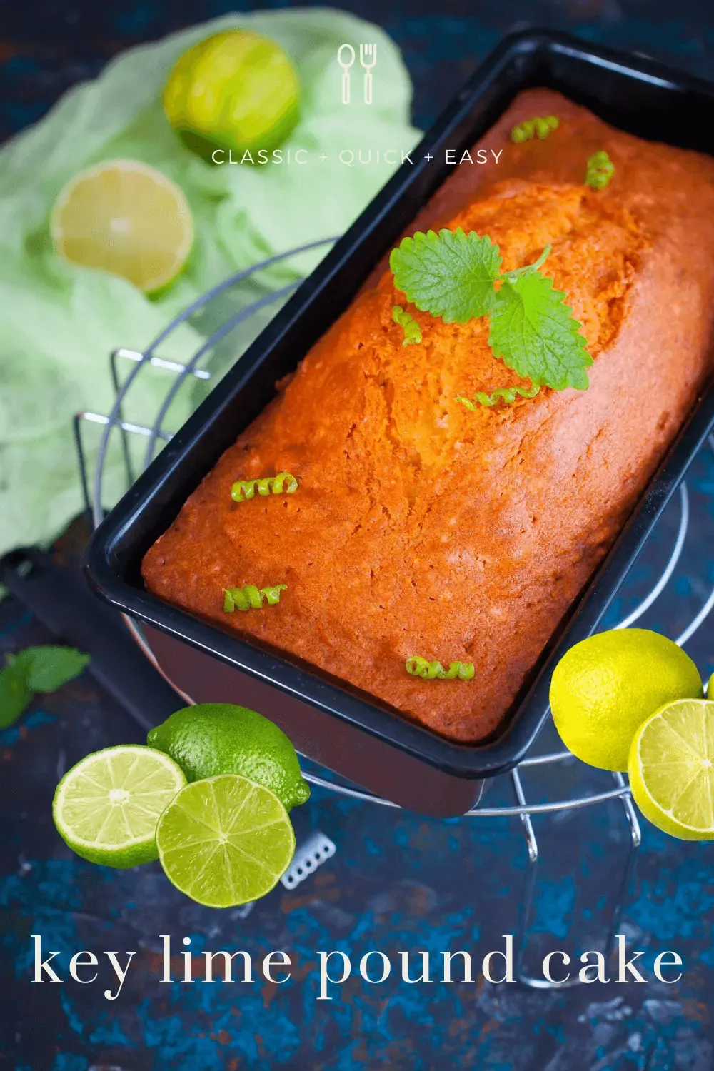 key lime pound cake