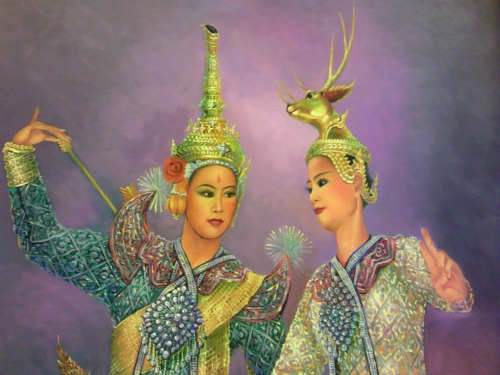 thai traditional dance,тайская традиционная одежда