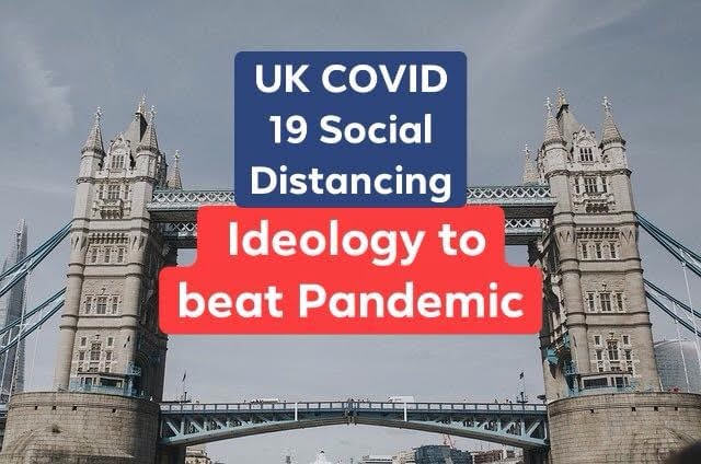 UK COVID 19 Social Distancing Ideology to beat Pandemic