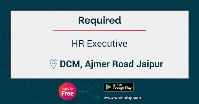 HR executive job in Jaipur