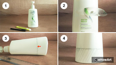 Best out of waste how to make key, toothbrush and napkin holder with an empty bottle