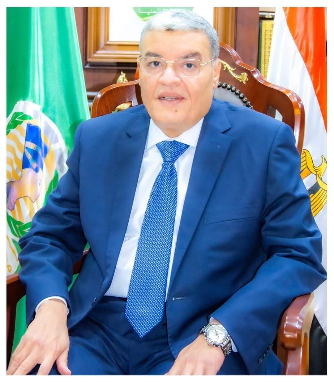 محافظ المنيا يهنئ الرئيس السيسي بذكرى تحرير سيناء  الراصد24