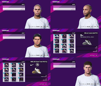 PES 2020 Legends Pack by Abdulaziz [ 131 legends | 38 Classic boots ]