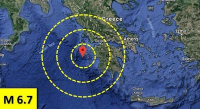 Trema la terra a Zante: scossa avvertita anche in Puglia, Basilicata e Calabria