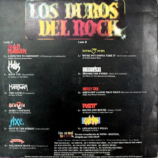 Compilado - Los duros del rock (1984)