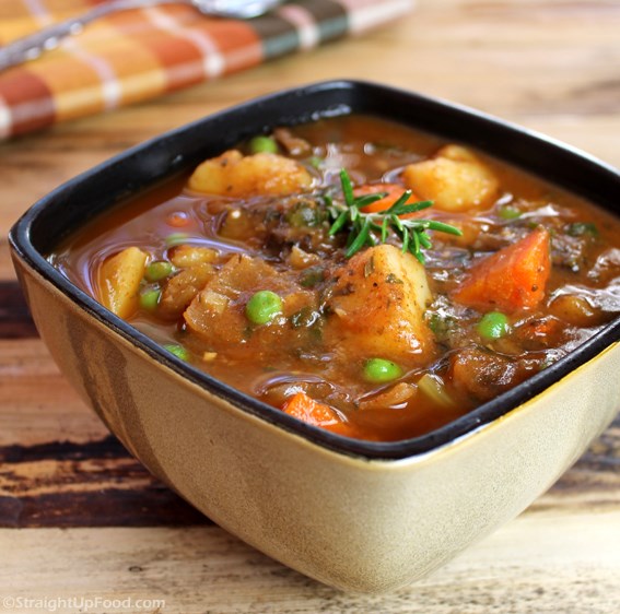 BEEFLESS STEW #vegetarian #soup