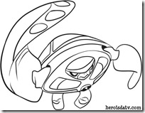 terraspin para colorir Desenhos para colorir e pintar Ben 10 Supremacia Alienígena tartagira