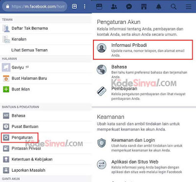 Menghapus Akun Facebook Sementara Melalui HP Cara Menghapus Akun Facebook Sementara Melalui HP dengan Mudah