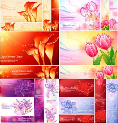 Digital Dream Utopia 4 flowers