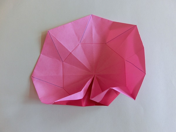 Sakura の 住めば都 ミネソタ日記 簡単 折り紙で八角形のぽち袋