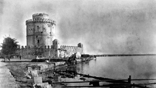 Thessaloniki White Tower  byzantium.filminspector.com