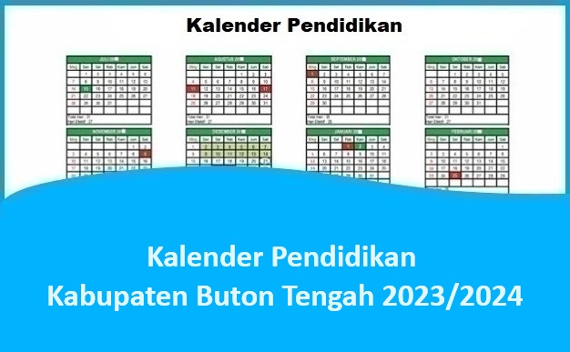 Kalender Pendidikan Kabupaten Buton Tengah 2023/2024