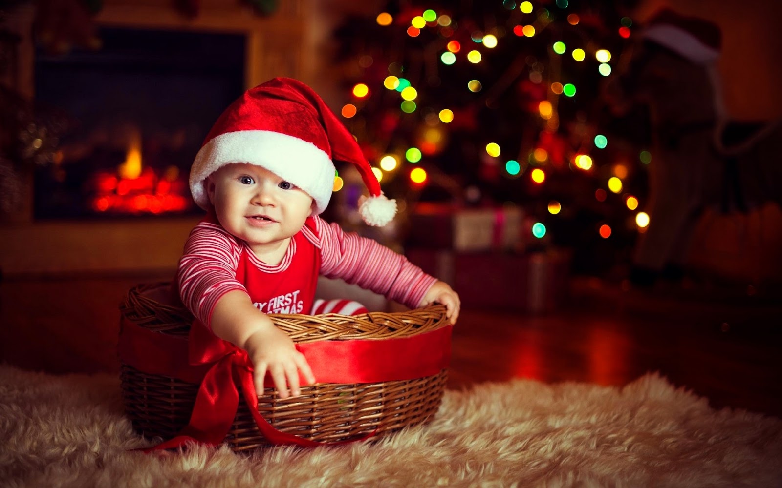 Koleksi Foto Bayi Bayi Lucu Merayakan Hari Natal Si Gambar