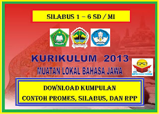 DOWNLOAD SILABUS Bahasa Jawa kelas 1 s/d 6 Tahun 2020/2021 Gratis!