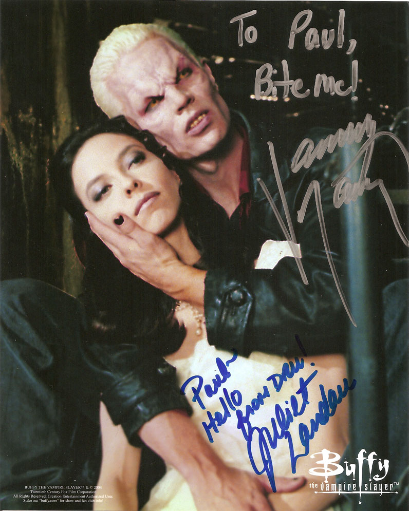 ... photo of james marsters as spike and juliet landau as drusilla