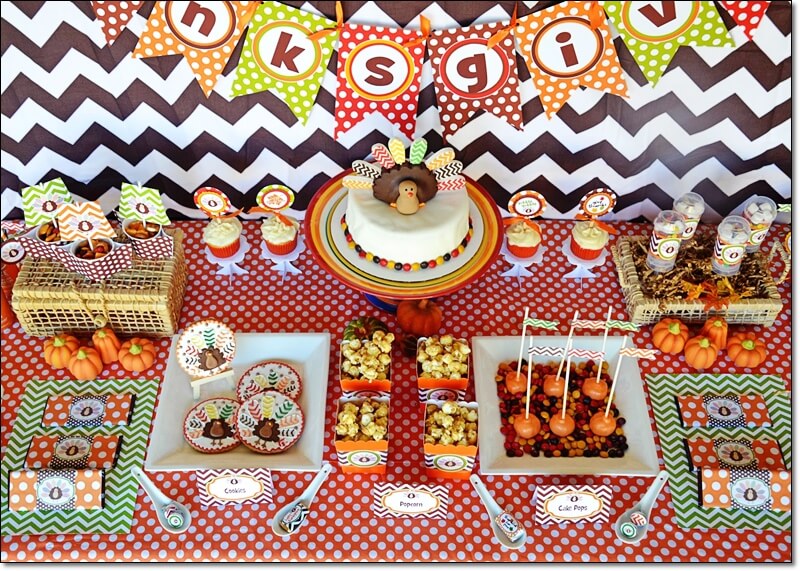 Thanksgiving Party and Decoration Ideas