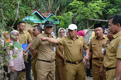 Sekda Tinjau Kesiapan Kunjungan Ibu Negara Ke Desa Kohod