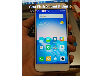 Cara Flash Xiaomi Redmi 5a dengan Mi Flash