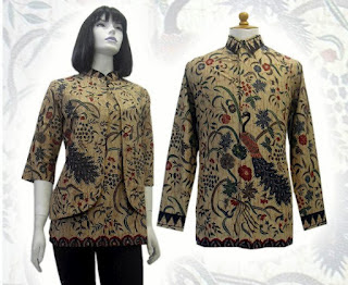 Model Baju Batik Wanita Modern