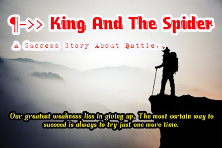 King and the Spider| Motivational Inspiring Stories