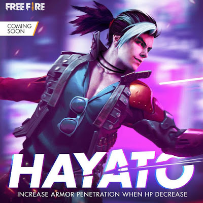 Mewarnai Free  Fire  Hayato 