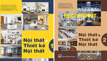 SÁCH - Nội thất và thiết kế nội thất - Tập 1 + 2 (Phạm Đình Việt Cb)