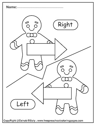 gingerbread man opposites for kids free preschool coloring pages ,opposites worksheets for kindergarten