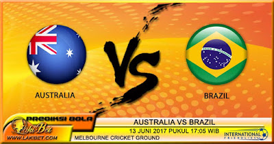 Prediksi Pertandingan Australia vs Brazil 13 Juni 2017