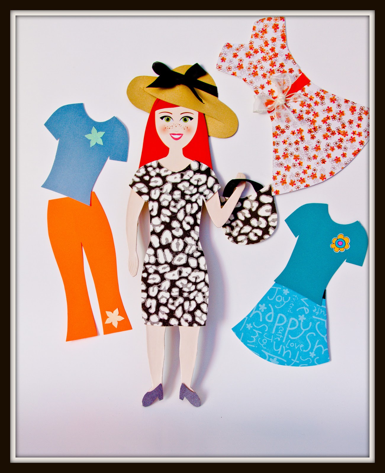 Glamour Boutique Paper Doll: Kit Dolls