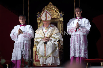 Pope Benedict XVI vestments