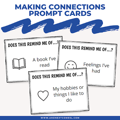 Making connections prompt cards