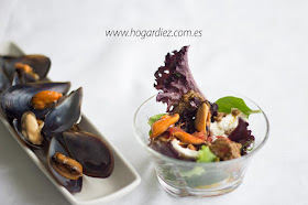 Ensalada de mejillones