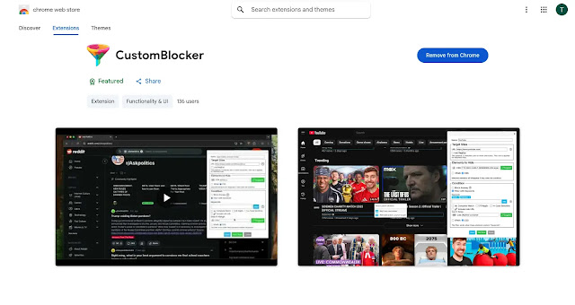 Hogyan blokkolhatunk részeket különböző weboldalakon, mint a Facebook vagy LinkedIn