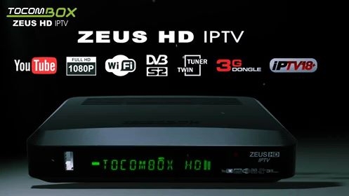 TOCOMBOX ZEUS HD IPTV NOVA ATUALIZAÇÃO V03.053 - 19/05/2020