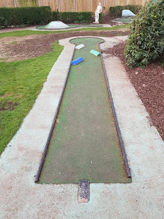 Crazy Golf at Fletchers Family Garden Centre in Eccleshall, Stafford