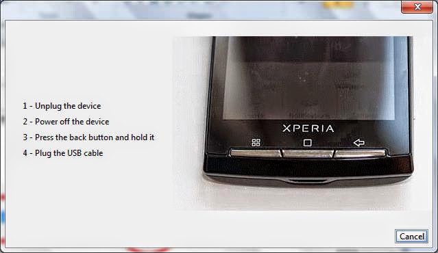 Cara Flash Sony Xperia E C1505 Single