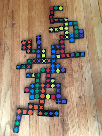 Amazing math games your students will love - this math game is called Qwirkle